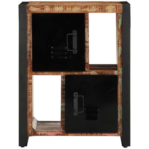  Komoda Vi&amp;scaron;ebojna 55x35x70 cm Puno Obrađeno Drvo Slike