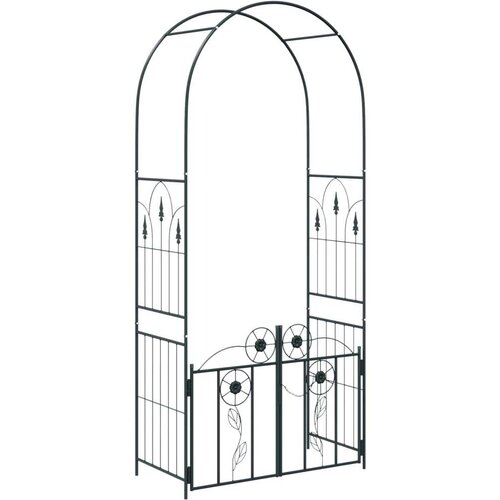  Vrtni Luk Jednobojno Crna 102 x 50 x 218 cm Slike
