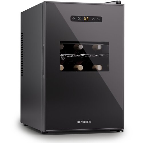 Klarstein silent vino 15 uno hladilnik za vino 39 l / 15 steklenic 5-18 &amp;deg;C na dotik Slike