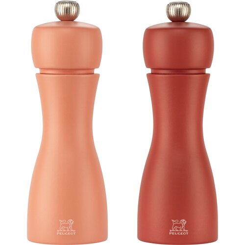 Peugeot Tahiti Pfeffer- /Salz Z M&amp;uuml;hlenset 2 Stk 15 cm rot Slike
