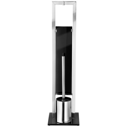 Wenko 22983100 - WC četka RIVALTA 18x70 cm inox/srebrna/crna Slike