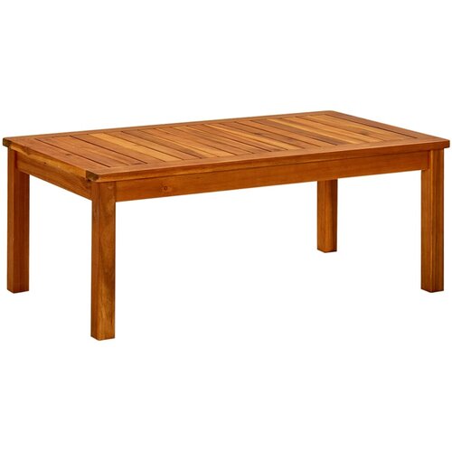  Vrtni stolić za kavu 90 x 50 x 36 cm masivno bagremovo drvo Cene