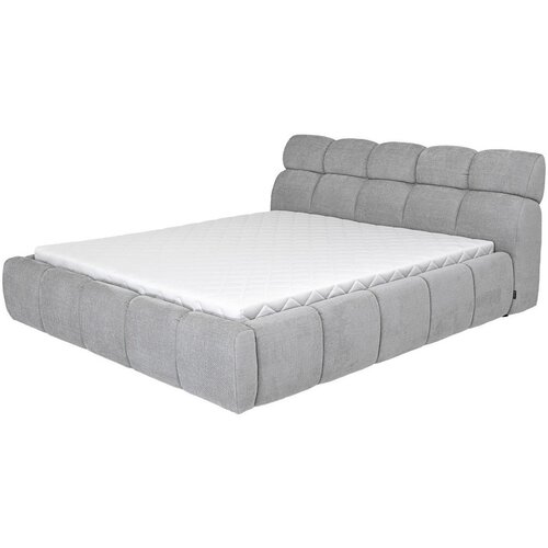 Esposa OBLAZINJENA POSTELJA 180 cm x 200 cm , tekstil srebrne barve Slike