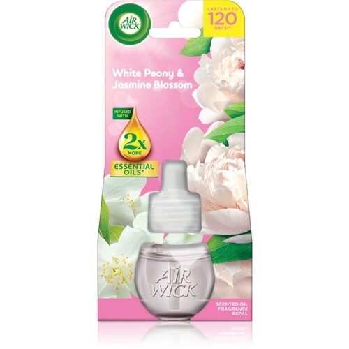 Air Wick Essential Oils White Peony &amp;amp; Jasmine Blossom punjenje za električni difuzor 19 ml Slike