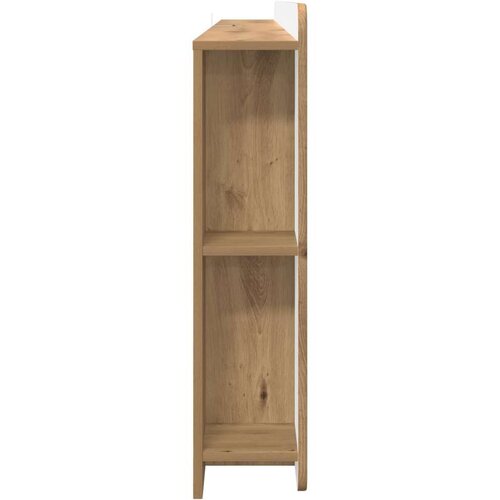  Glava kreveta s ormarićem Hrast artisan Konstrukcijsko drvo - Zanatski hrast 180 cm Cene