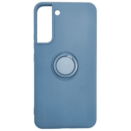 Max Mobile Maska za Samsung Galaxy S22 Plus, TPU Silicone Elegante s prstenom, plava Slike