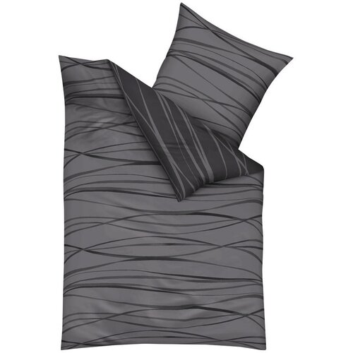 Kaeppel POSTELJNINA MOTION, SIVA 140/200 cm saten siva Cene