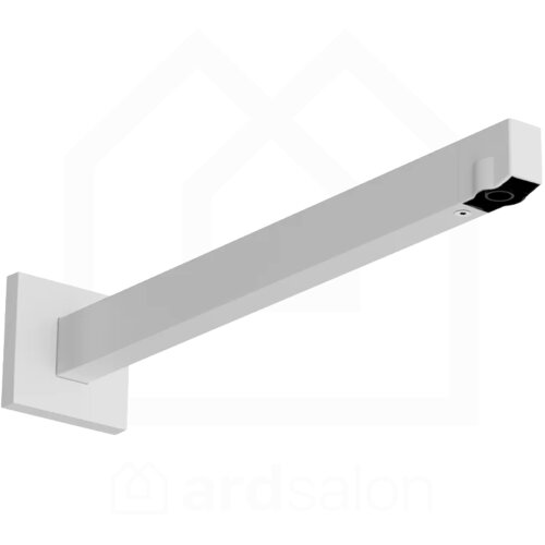 Hansgrohe izliv za tuš ružu E četvrtasti 39cm mat beli 24337700 Cene