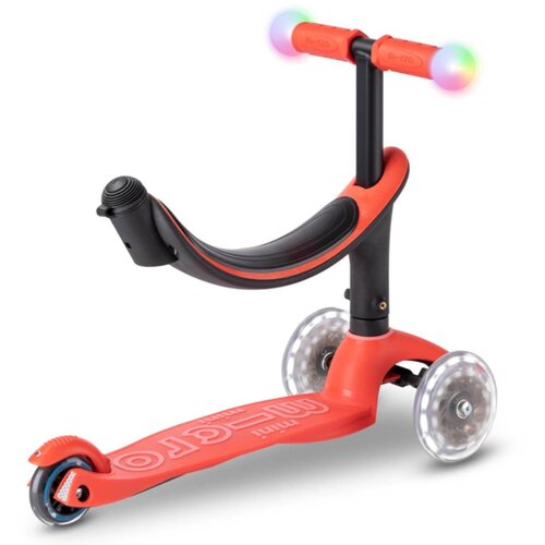  otro&amp;scaron;ki poganjalec in skiro mini2grow deluxe magic led red Slike