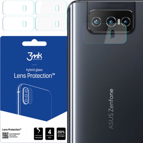 3mk ZA&Scaron;ČITA LEČ KALJENO STEKLO ZA ASUS ZENFONE 8 FLIP 5G OVITEK, (22003051) Cene