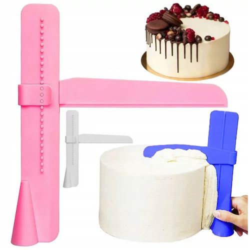  slastičarski podesivi alat za glačanje kolača - strugač za ukrašavanje
