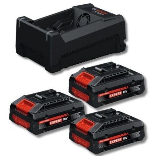 Bosch akumulatorski set 3xEXBA 18V-40 baterije i GAL 12V/18V-80 punjač Cene
