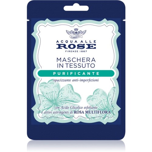 Acqua Alle Rose Purificante maska iz platna za problematično kožo 1 kos Cene