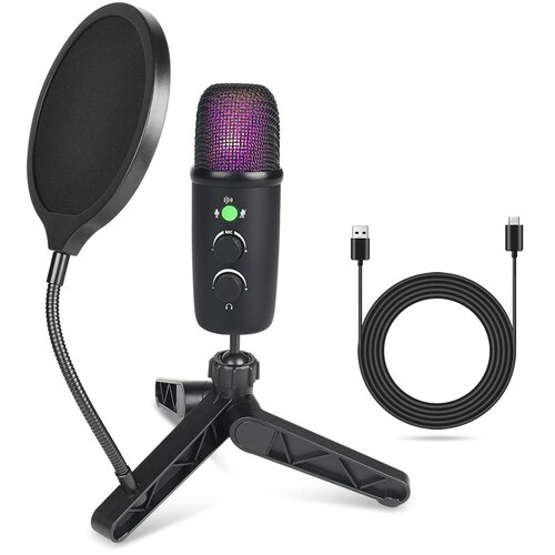 INF USB kondenzatorski mikrofon 192kHz/24Bit kardioidni za snemanje, (5000292067) Cene
