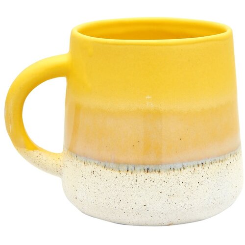 Sass & Belle Žuto-bijela šalica Bohemian Home Mojave, 400 ml Cijene