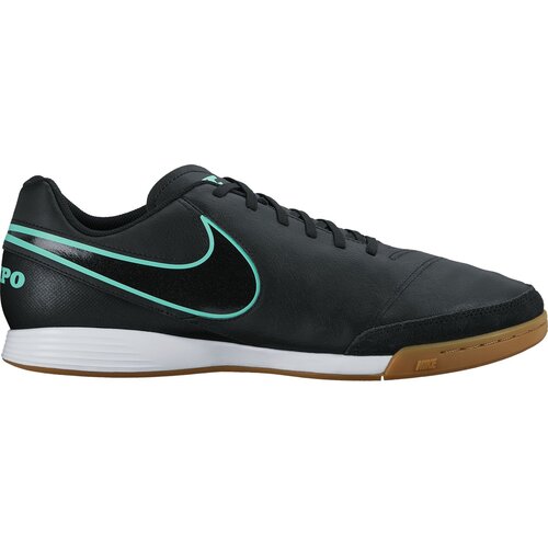 Nike muške patike za fudbal Tiempo Genio II Leather 819215-004 crne Slike