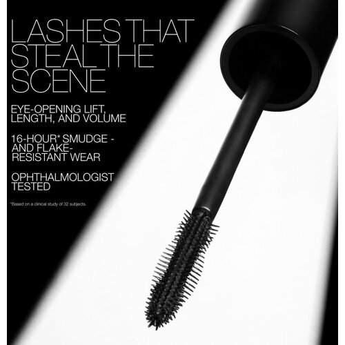 Nars Mini Notorious Mascara maskara za podalj&amp;scaron;anje, vihanje in volumen trepalnic odtenek BLACK 4 g Slike