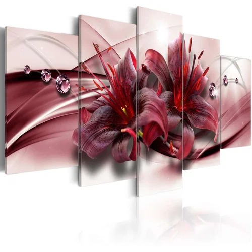  Slika - Pink Lily 100x50