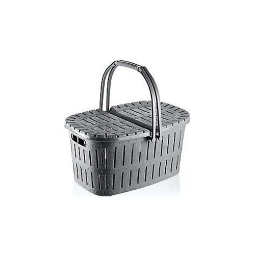 Korpa za piknik sa poklopcem mix boje 50x30x23 Cijene