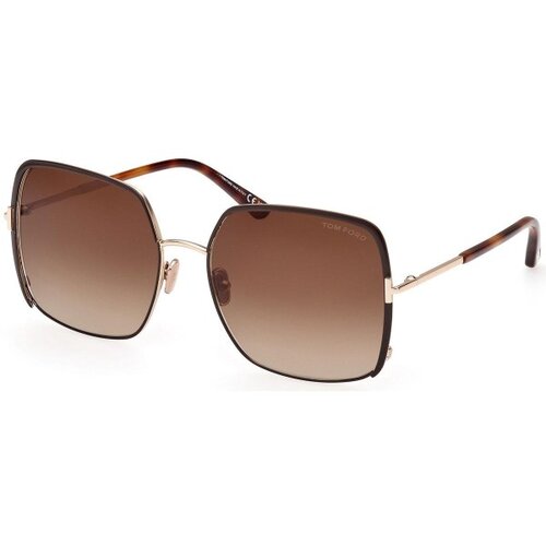 Tom Ford Raphaela FT1006 48F ONE SIZE (60) Rjava/Rjava Slike