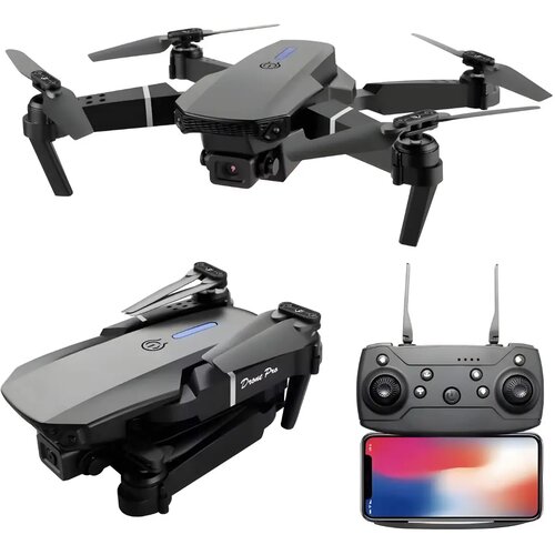  Dron sa dvostrukom 4K kamerom za snimanje iz vazduha CRNA Cene