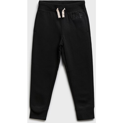 GAP Black Boys' Sweatpants Logo Tonal Joggers Cene