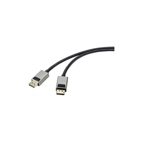 SpeaKa Professional DisplayPort priključni kabel DisplayPort vtič\, DisplayPort vtič 1.00 m črna SP-9510448 #####8K UHD DisplayPort kabel, (20431823) Cene