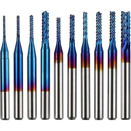 TwoTrees End mill sa Nano plavim premazom - Set od 10 Cene