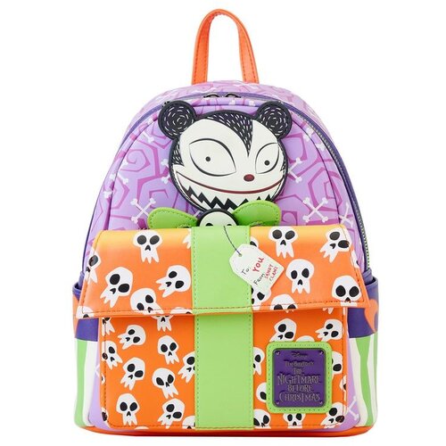 Loungefly disney nightmare before christmas scary teddy present mini backpack Cene