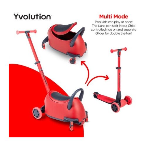 Yvolution yglider luna - crvena ( 101266 ) Cene