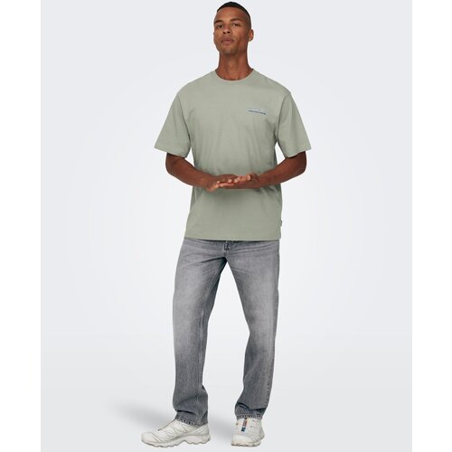 Only &amp;amp; Sons Kavbojke &amp;#039;Edge&amp;#039; siv denim Slike