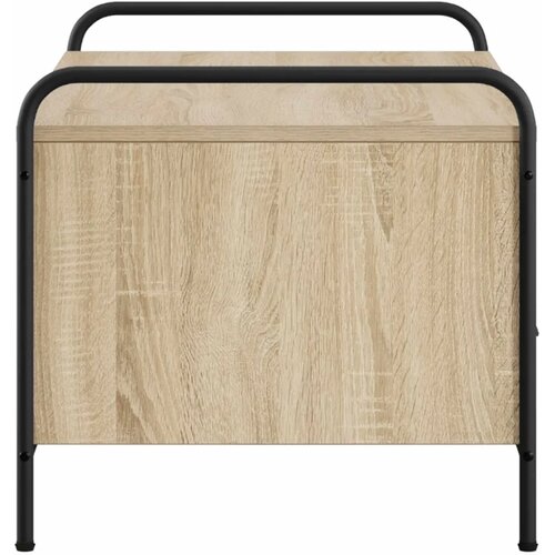  Stolić za kavu Hrast sonoma 99 5 x 49 x 46 cm Konstruirano drvo - Hrast sonoma Slike