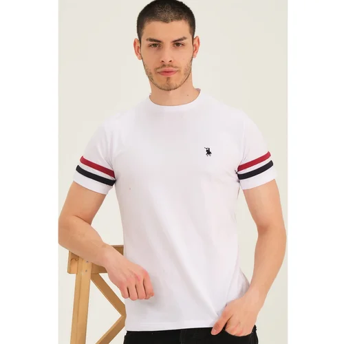 Dewberry T8589 MEN'S T-SHIRT-WHITE