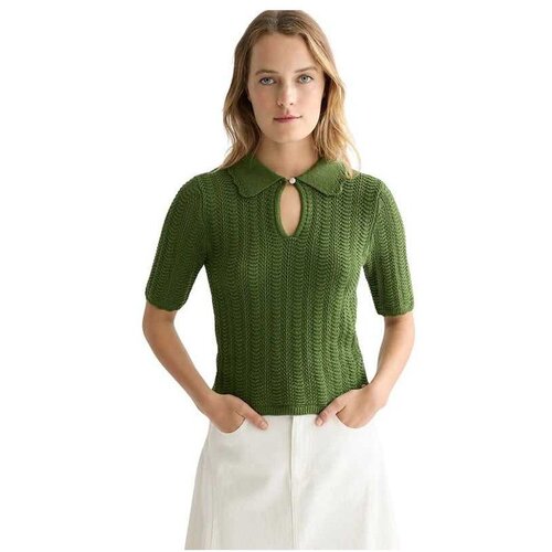 SCOTCH & SODA Scotch&soda - zelena ženska majica Cene