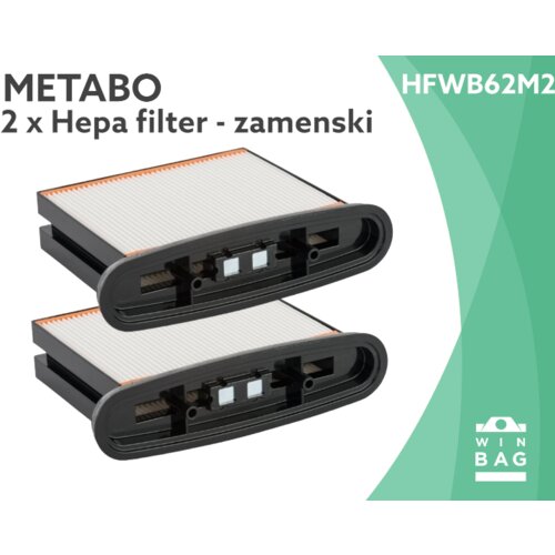 HEPA filter za METABO ASR35/ASR50/ASR20/ASR2050 2 komada Slike