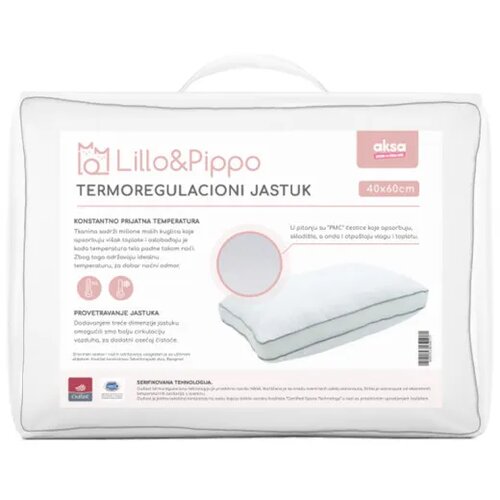 LILLO & PIPPO termoregulacioni jastuk 60x40 Cijene