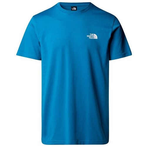 The North Face Majice s kratkimi rokavi Simple Dome Modra Slike