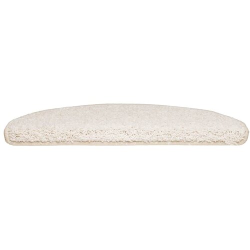  Prostirke za stepenice 30 kom 65x21x4 cm Bijele poluokrugle velike - Bijela 65 x 21 x 4 cm 30 Bijela Slike
