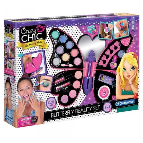 Clementoni Crazy chic leptir set sminke Cene
