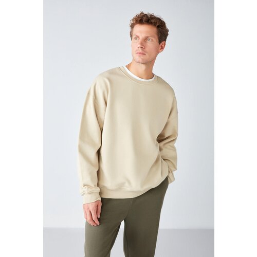 Grimelange Stephan Relaxed Oversized Beige Sweatshir Slike