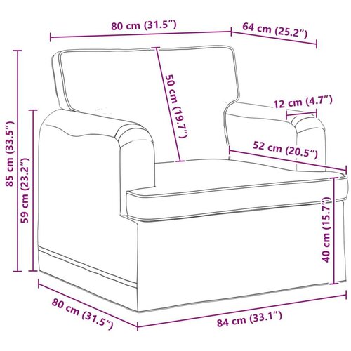 SOFA 2 pcs Crna Metal Slike