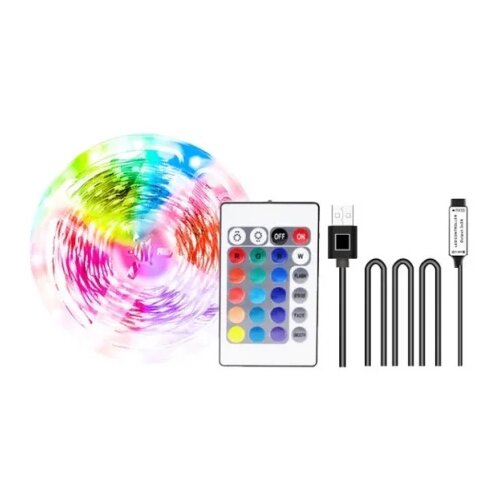  LED traka Green Tech 1m USB + daljisnki 7.2W 5050 30 LED RGB IP20 Cijene