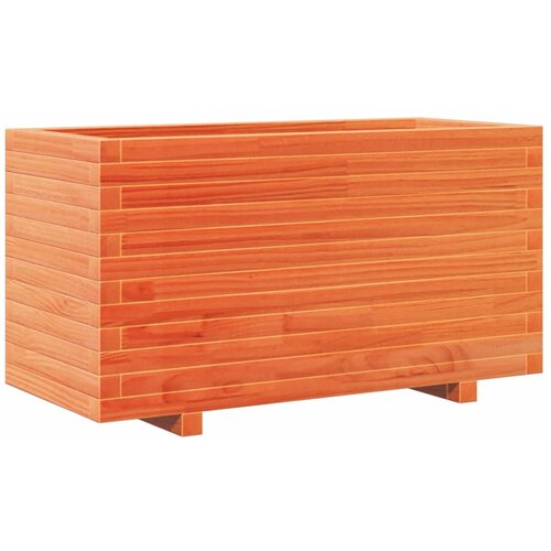  Vrtna sadilica vo&amp;scaron;tano smeđe boje 90x40x49,5 cm od borovine Slike