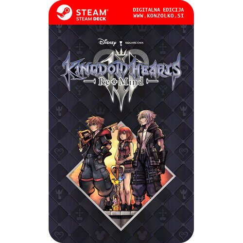  Kingdom Hearts 3 + Re Mind - Steam koda brez &scaron;katlice (WINDOWS PC | STEAM DECK) Cene