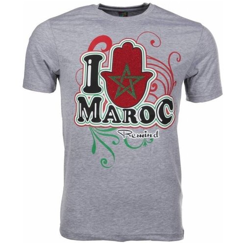 Local Fanatic Majice s kratkimi rokavi 2195143 Siva Slike