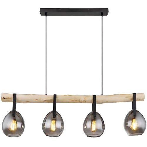 Toolight Viseća lampa APP1775-4CP WOOD GREY Slike