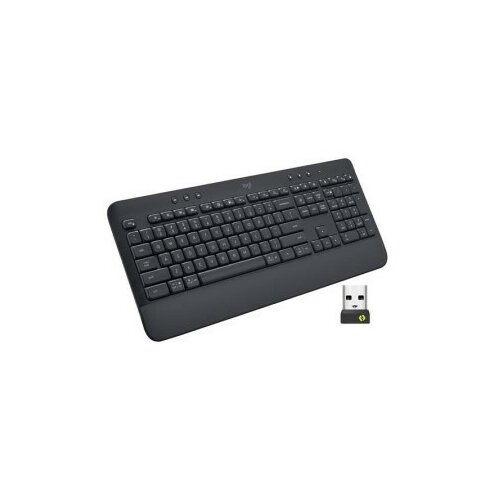 Logitech K650 signature wireless US crna tastatura Slike