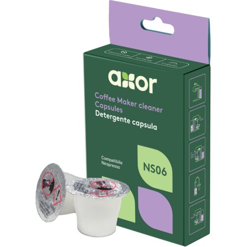  KAPSULA ZA ČI&amp;Scaron;ĆENJE KAFE APARATA, ZA NESPRESSO APARATE,AXOR, CN603, 6/1 Slike