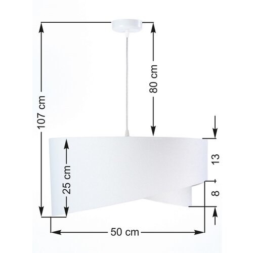  Luster na sajli GALAXY 1xE27/60W/230V Slike