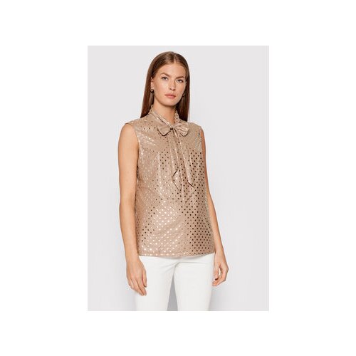 Guess Bluza Antonia W1YH0N WE140 Bež Regular Fit Slike